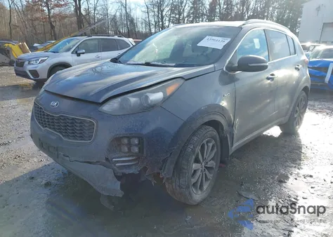 2018 Kia Sportage Ex from USA, damaged, VIN KNDPNCAC4J7408844
